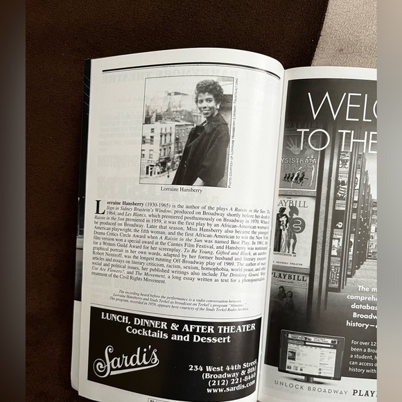 Raisin in the Sun Playbill - Picture 3 of 8